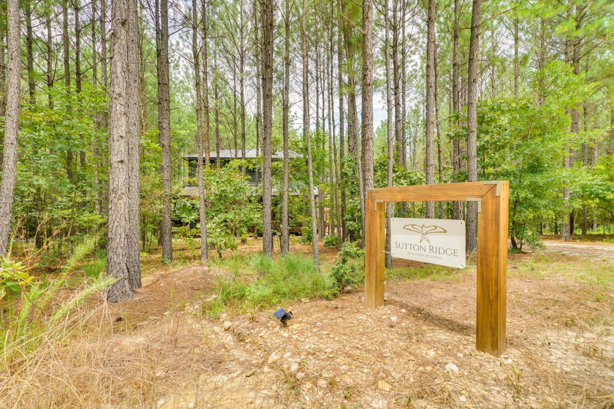 Sutton Ridge Cabin Rental Hot Tub And Swing Set! Broken Bow Esterno foto